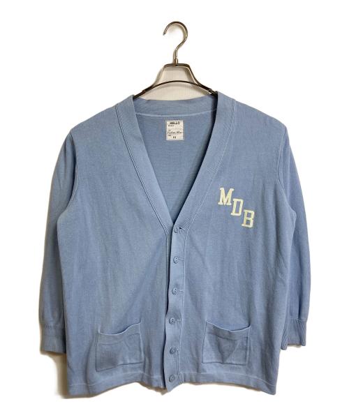 MADISON BLUE（マディソンブルー）MADISON BLUE (マディソンブルー) BIG カーディガン　コットンカーディガン　オーバーサイズ ブルー サイズ:01/Sの古着・服飾アイテム