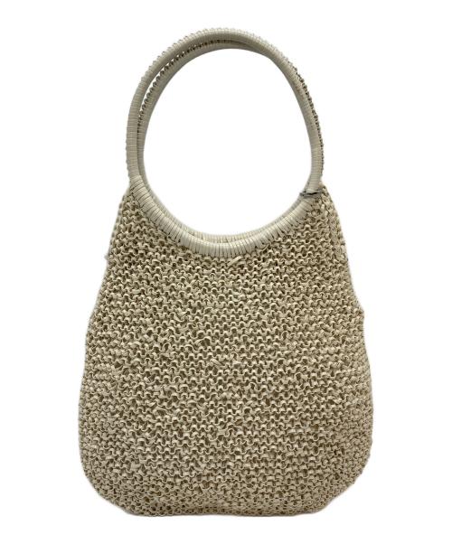 ANTEPRIMA（アンテプリマ）ANTEPRIMA (アンテプリマ) ワイヤーハンドバッグ　ハンドバッグ　セレモニー オフホワイト サイズ:実寸参照の古着・服飾アイテム