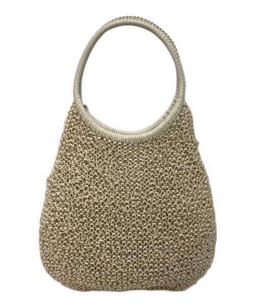 ANTEPRIMA（アンテプリマ）ANTEPRIMA (アンテプリマ) ワイヤーハンドバッグ　ハンドバッグ　セレモニー オフホワイト サイズ:実寸参照の古着・服飾アイテム