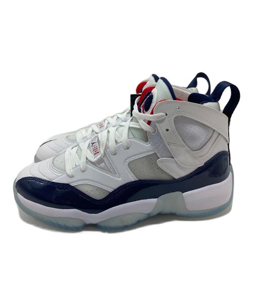 NIKE（ナイキ）NIKE (ナイキ) JORDAN JUMPMAN TWO TREY  ジョーダン　ジャンプマン　ツートレイ ネイビー×ホワイト サイズ:US8の古着・服飾アイテム