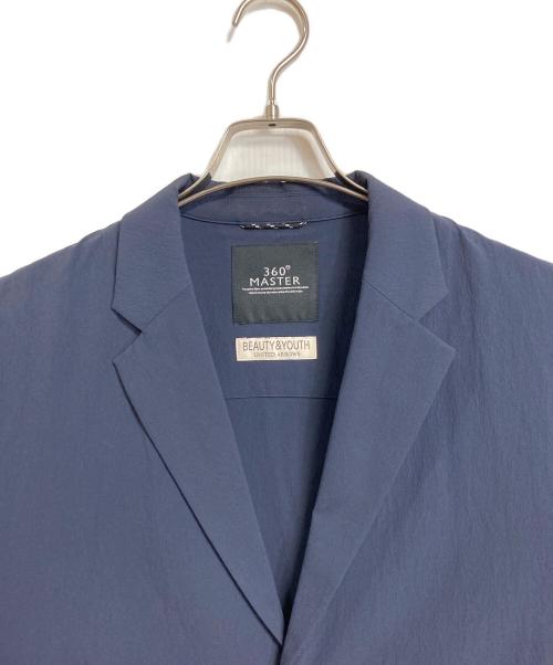 BEAUTY&YOUTH（ビューティーアンドユース）BEAUTY&YOUTH (ビューティーアンドユース) BY 360 MASTER リラックス 2B ジャケット　セットアップ ネイビー サイズ:Mの古着・服飾アイテム