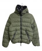 DUVETICAデュベティカ）の古着「ダウンジャケット　アウター　ナイロンジャケット　ブルガリア製」｜グリーン