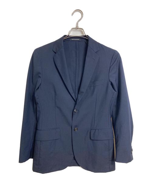 green label relaxing（グリーンレーベルリラクシング）green label relaxing (グリーンレーベルリラクシング) ウールモヘア2Bジャケット　テーラードジャケット　ビジネスジャケット　アウター　ライトアウター ネイビー サイズ:44の古着・服飾アイテム