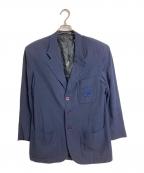 ICEBERGアイスバーグ）の古着「【古着】Felix the Cat刺繍ジャケット　3Bジャケット　カジュアルジャケット　フィリックス」｜ネイビー