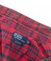 中古・古着 POLO RALPH LAUREN (ポロ・ラルフローレン) 【古着】90’S トラッド チェックシャツ　長袖シャツ　90年代 G.I. SHIRT ポニーなし レッド サイズ:XL：5000円