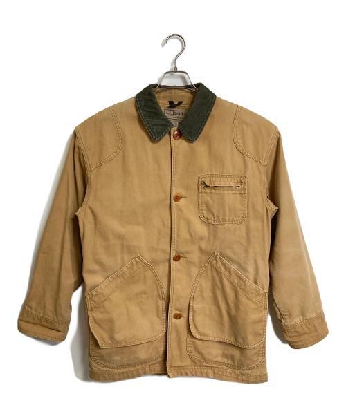 L.L.Bean（エルエルビーン）L.L.Bean (エルエルビーン) ライナー付きハンティングジャケット ダック生地　アウター　ライトアウター ベージュ サイズ:Sの古着・服飾アイテム