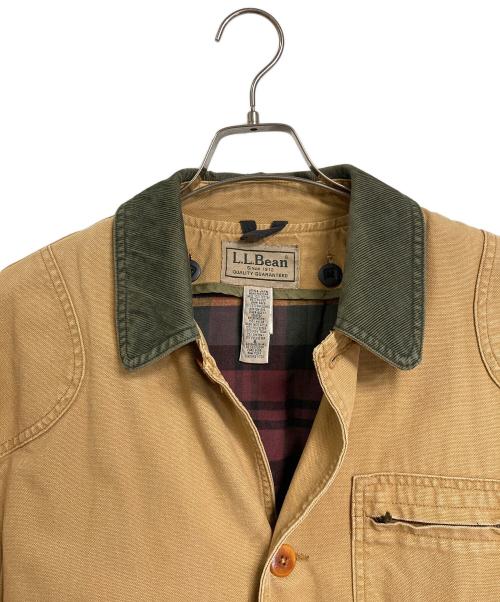 L.L.Bean（エルエルビーン）L.L.Bean (エルエルビーン) ライナー付きハンティングジャケット ダック生地　アウター　ライトアウター ベージュ サイズ:Sの古着・服飾アイテム