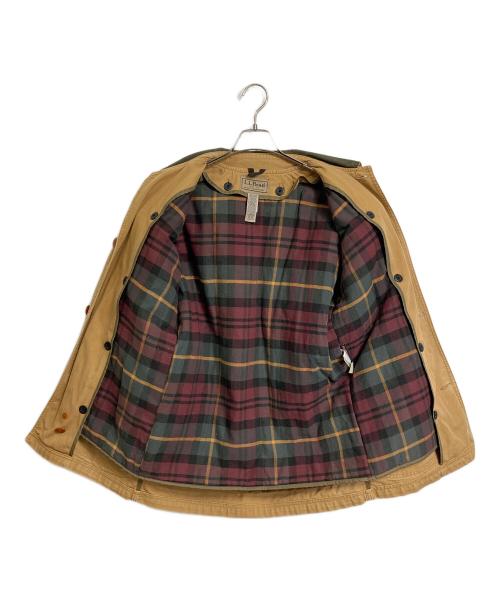 L.L.Bean（エルエルビーン）L.L.Bean (エルエルビーン) ライナー付きハンティングジャケット ダック生地　アウター　ライトアウター ベージュ サイズ:Sの古着・服飾アイテム