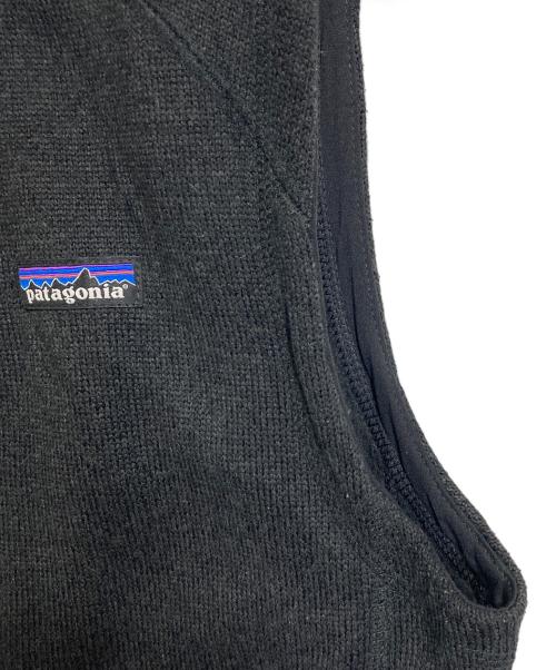 Patagonia（パタゴニア）Patagonia (パタゴニア) ベターセーターベスト　アウター　ライトアウター　スポーツ　アウトドア ブラック サイズ:Sの古着・服飾アイテム