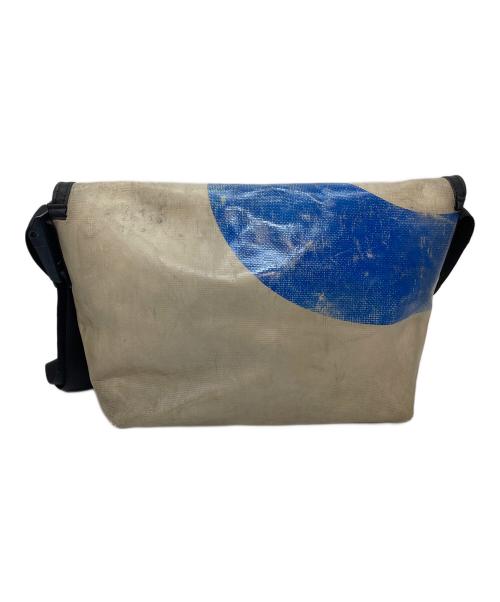FREITAG（フライターグ）FREITAG (フライターグ) SURFSIDE6  サーフサイド6 メッセンジャーバッグ  ショルダーバッグ ベージュ×ブルー サイズ:実寸参照の古着・服飾アイテム