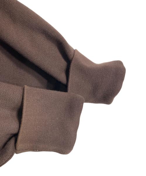 AURALEE（オーラリー）AURALEE (オーラリー) HIGH COUNT HEAVY SWEAT P/O  スウェット　日本製 ブラウン サイズ:4の古着・服飾アイテム