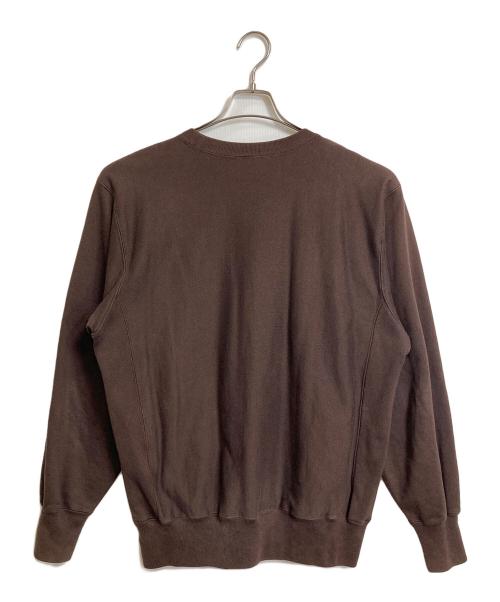 AURALEE（オーラリー）AURALEE (オーラリー) HIGH COUNT HEAVY SWEAT P/O  スウェット　日本製 ブラウン サイズ:4の古着・服飾アイテム