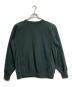 AURALEE（オーラリー）の古着「SUPER MILLED SWEAT P/O  スーパーミルドスウェット　スウェット　日本製」｜ダークグリーン