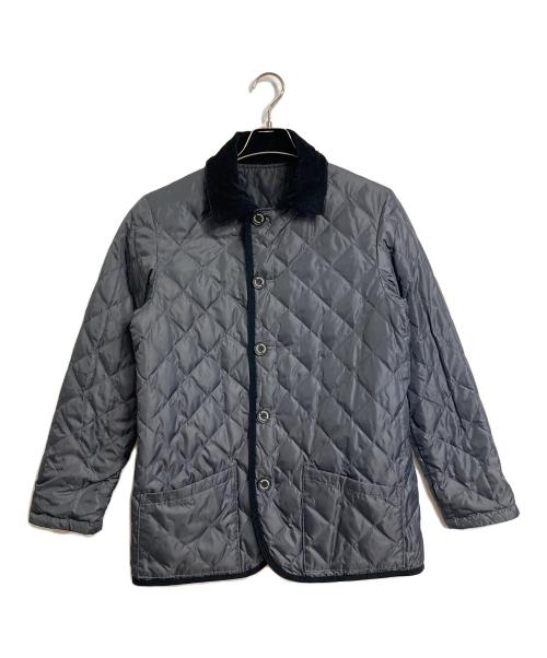 MACKINTOSH（マッキントッシュ）MACKINTOSH (マッキントッシュ) リバーシブルキルティングダウンジャケット　アウター　 ブラック×グレー サイズ:38の古着・服飾アイテム