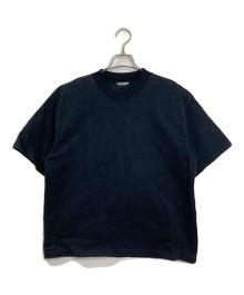 AURALEE（オーラリー）の古着「ヘビーウェイト スタンドアップ Tシャツ STAND UP TEE」｜ブラック