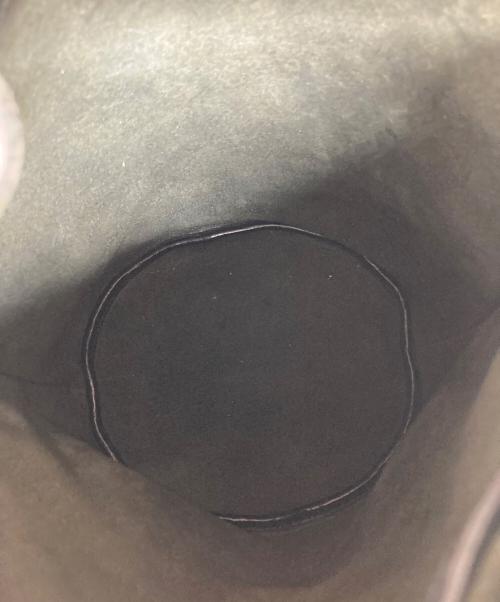 IL BISONTE（イル ビゾンテ）IL BISONTE (イル ビゾンテ) ショルダーバッグ　レザーバッグ　巾着型　イタリア製 ブラック サイズ:実寸参照の古着・服飾アイテム