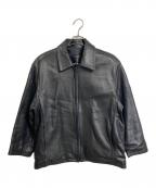 ANDREW MARCアンデュリューマーク）の古着「【古着】レザージャケット　アウター　ライトアウター　00's」｜ブラック