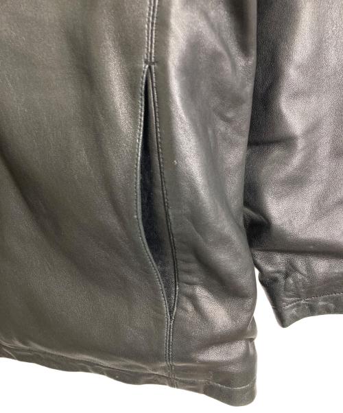 ANDREW MARC（アンデュリューマーク）ANDREW MARC (アンデュリューマーク) 【古着】レザージャケット　アウター　ライトアウター　00's  ブラック サイズ:Mの古着・服飾アイテム