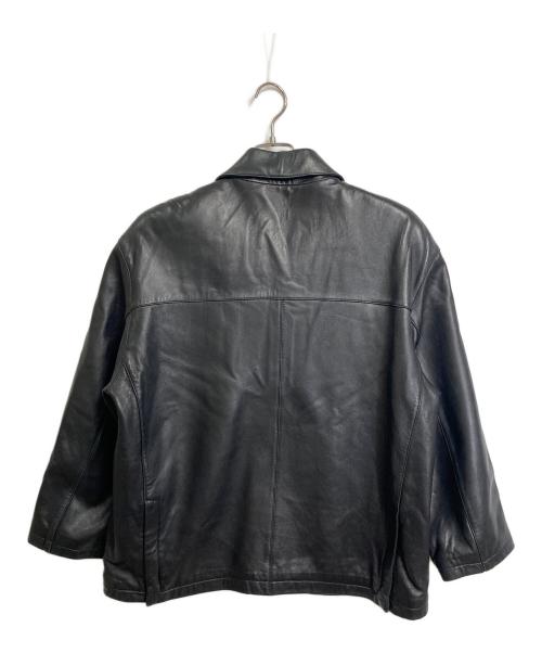 ANDREW MARC（アンデュリューマーク）ANDREW MARC (アンデュリューマーク) 【古着】レザージャケット　アウター　ライトアウター　00's  ブラック サイズ:Mの古着・服飾アイテム
