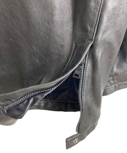 ANDREW MARC（アンデュリューマーク）ANDREW MARC (アンデュリューマーク) 【古着】レザージャケット　アウター　ライトアウター　00's  ブラック サイズ:Mの古着・服飾アイテム