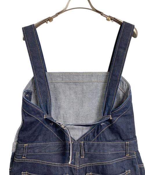 beautiful people（ビューティフルピープル）beautiful people selvage denim bias tight dress  セルヴィッジデニムバイアスタイトドレス  ノースリーブワンピース　デニムワンピース　日本製 インディゴ サイズ:38の古着・服飾アイテム