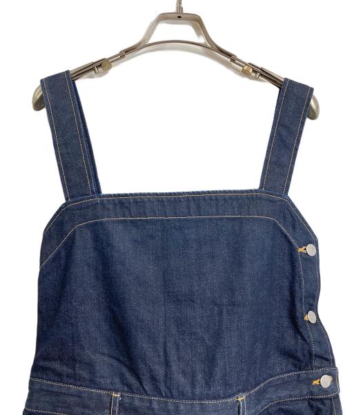 beautiful people（ビューティフルピープル）beautiful people selvage denim bias tight dress  セルヴィッジデニムバイアスタイトドレス  ノースリーブワンピース　デニムワンピース　日本製 インディゴ サイズ:38の古着・服飾アイテム