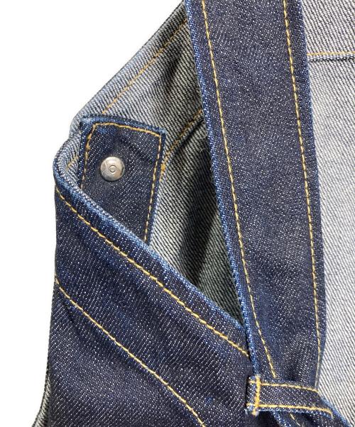 beautiful people（ビューティフルピープル）beautiful people selvage denim bias tight dress  セルヴィッジデニムバイアスタイトドレス  ノースリーブワンピース　デニムワンピース　日本製 インディゴ サイズ:38の古着・服飾アイテム