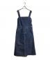 beautiful people（ビューティフルピープル）の古着「selvage denim bias tight dress  セルヴィッジデニムバイアスタイトドレス  ノースリーブワンピース　デニムワンピース　日本製」｜インディゴ