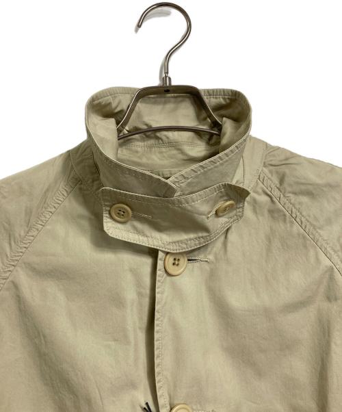 MUJI LABO（ムジラボ）MUJI Labo (ムジラボ) オーガニックコットンシルクコート　アウター　ライトアウター　シルク混 ベージュ サイズ:Lの古着・服飾アイテム