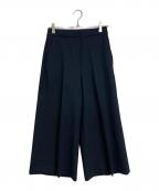 theoryセオリー）の古着「Wide Crop Pant クロップドパンツ」｜ブラック