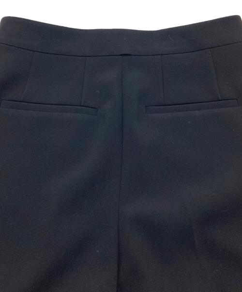theory（セオリー）theory (セオリー) Tailor Crepe Wide Crop Pant クロップドワイドパンツ　センタープレスパンツ ブラック サイズ:00の古着・服飾アイテム