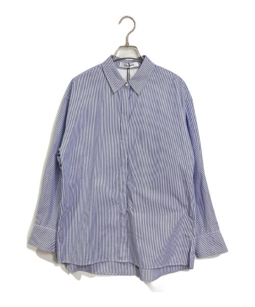 LOUNIE（ルーニー）LOUNIE (ルーニー) ストライプシャツ　ビッグシルエット ブルー×ホワイト サイズ:38 未使用品の古着・服飾アイテム