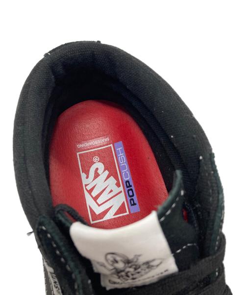 SUPREME（シュプリーム）Supreme (シュプリーム) VANS (バンズ) Nate Lowman Grosso Mid ミッドカットスニーカー　25SS ブラック サイズ:US8.5   UK7.5の古着・服飾アイテム