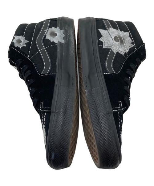 SUPREME（シュプリーム）Supreme (シュプリーム) VANS (バンズ) Nate Lowman Grosso Mid ミッドカットスニーカー　25SS ブラック サイズ:US8.5   UK7.5の古着・服飾アイテム