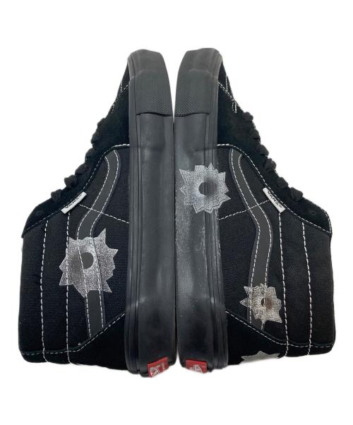 SUPREME（シュプリーム）Supreme (シュプリーム) VANS (バンズ) Nate Lowman Grosso Mid ミッドカットスニーカー　25SS ブラック サイズ:US8.5   UK7.5の古着・服飾アイテム