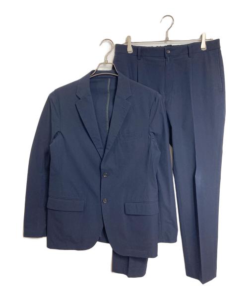 UNITED ARROWS（ユナイテッドアローズ）UNITED ARROWS (ユナイテッドアローズ) UASB シティ リップストップ 2B ジャケット セットアップスーツ ネイビー サイズ:Lの古着・服飾アイテム