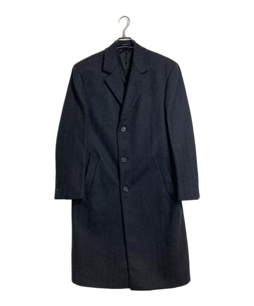 BROOKS BROTHERS（ブルックスブラザーズ）BROOKS BROTHERS (ブルックスブラザーズ) ヘリンボーンチェスターコート　ロングコート　ウールコート グレー サイズ:36の古着・服飾アイテム