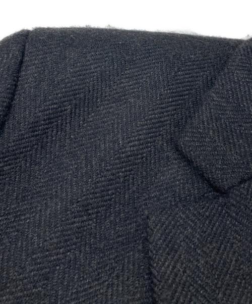 BROOKS BROTHERS（ブルックスブラザーズ）BROOKS BROTHERS (ブルックスブラザーズ) ヘリンボーンチェスターコート　ロングコート　ウールコート グレー サイズ:36の古着・服飾アイテム