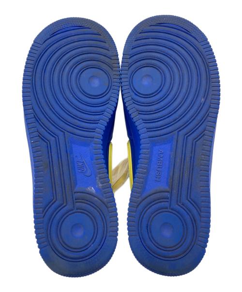 NIKE（ナイキ）NIKE (ナイキ) AMBUSH (アンブッシュ) Air Force 1 Low Game Royal and Vivid Sulfur ブルー×イエロー サイズ:US9.5の古着・服飾アイテム