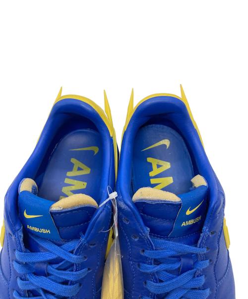 NIKE（ナイキ）NIKE (ナイキ) AMBUSH (アンブッシュ) Air Force 1 Low Game Royal and Vivid Sulfur ブルー×イエロー サイズ:US9.5の古着・服飾アイテム