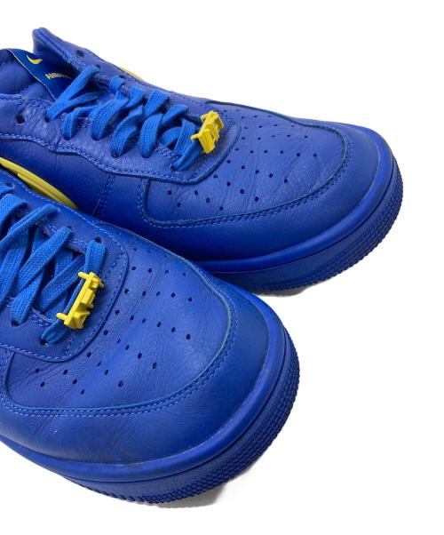 NIKE（ナイキ）NIKE (ナイキ) AMBUSH (アンブッシュ) Air Force 1 Low Game Royal and Vivid Sulfur ブルー×イエロー サイズ:US9.5の古着・服飾アイテム