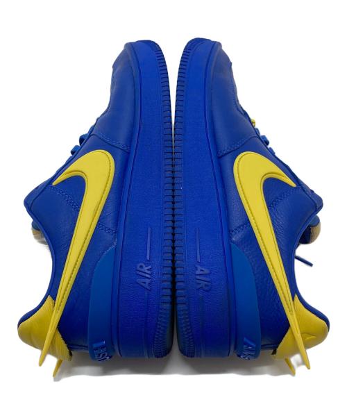 NIKE（ナイキ）NIKE (ナイキ) AMBUSH (アンブッシュ) Air Force 1 Low Game Royal and Vivid Sulfur ブルー×イエロー サイズ:US9.5の古着・服飾アイテム