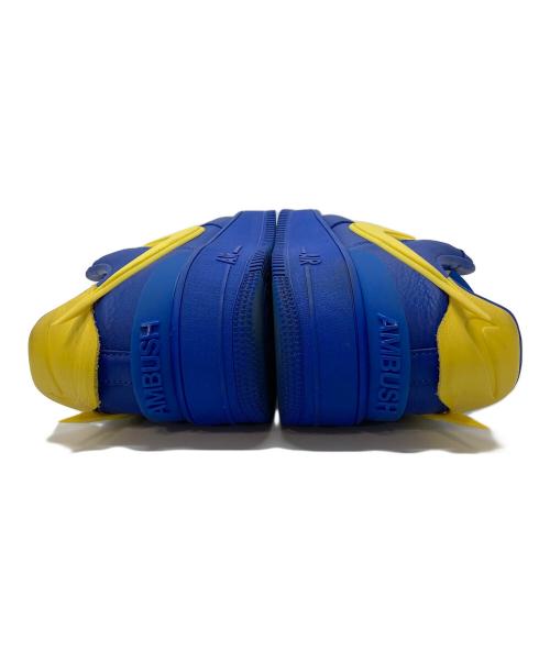 NIKE（ナイキ）NIKE (ナイキ) AMBUSH (アンブッシュ) Air Force 1 Low Game Royal and Vivid Sulfur ブルー×イエロー サイズ:US9.5の古着・服飾アイテム