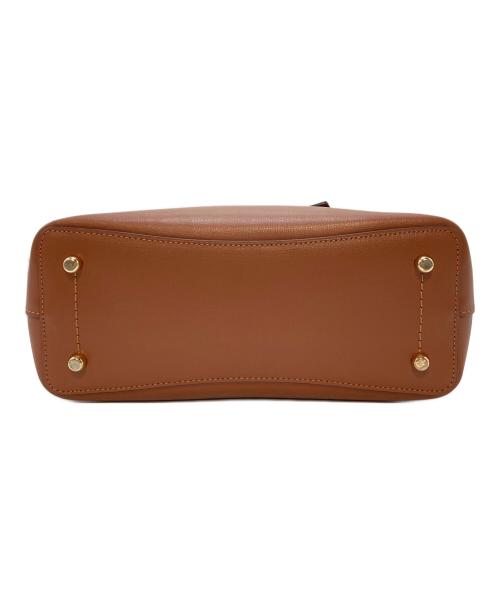 COACH（コーチ）COACH (コーチ) 2WAYトートバッグ ブラウン×ピンクの古着・服飾アイテム