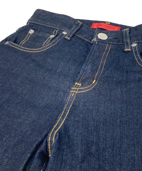 RED CARD（レッドカード）RED CARD (レッドカード) 35th Anniv. Wide リジットワイドデニムパンツ インディゴ/Rinse サイズ:W24の古着・服飾アイテム