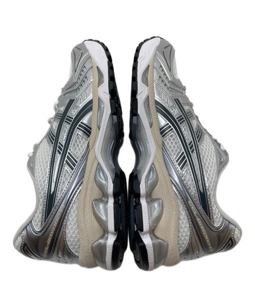 asics（アシックス）asics (アシックス) GEL-KAYANO 14 ゲルカヤノ14 スポーツ　アウトドア　カジュアルスニーカー シルバー サイズ:US5 1/2 未使用品の古着・服飾アイテム