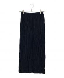 PEPLUM by YOSHIKI HISHINUMA（ペプラム バイ ヨシキヒシヌマ）の古着「プリーツスカート」｜ブラック