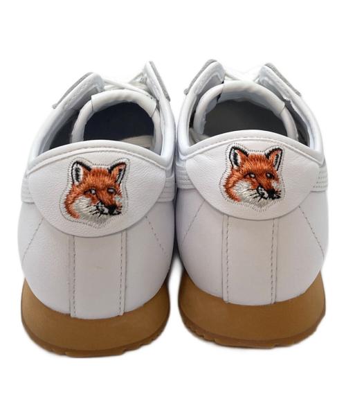 PUMA（プーマ）PUMA (プーマ) MAISON KITSUNE (メゾンキツネ) ローカットスニーカー ホワイト サイズ:US5  UK4の古着・服飾アイテム