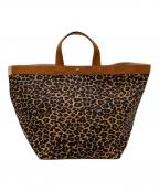 Herve Chapelierエルベシャプリエ）の古着「舟型トートL パンサー　レオパード　限定カラー　軽量」｜パンサー×ヴィゴーニュ×ブラン