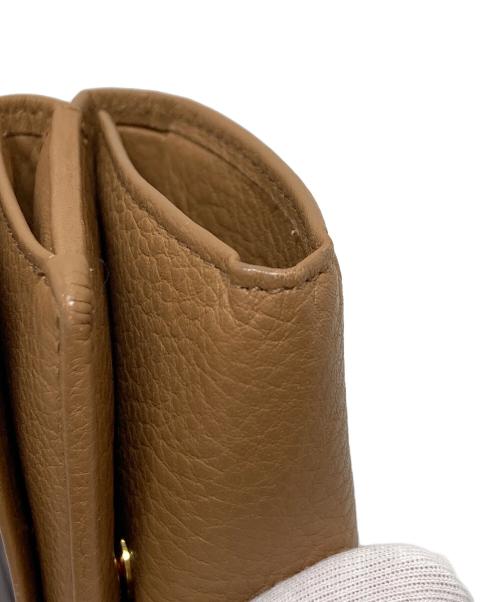 Ch!iii（チー）Ch!iii (チー) Micro Wallet  三つ折り財布　ミニ財布 ブラウン サイズ:実寸参照の古着・服飾アイテム